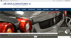 Desktop Screenshot of achillimotors.it